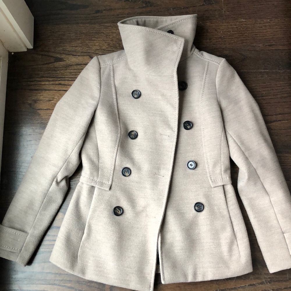 H&M taupe wool jacket